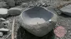 Product image 2 of the product “Riverstone basin, natural surface, polished inside. Dia approx 151-160cm Height 51-60cm ”